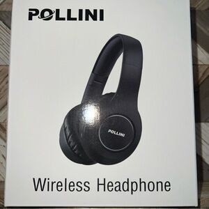 Pollini Black Over-Ear Headphones